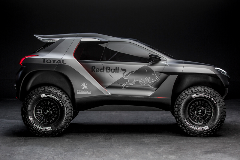 Illustration for article titled Peugeot's Mean-Ass Rally Buggy Is Here To Win Dakar And Scare Children